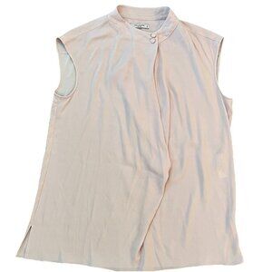 MM Lafleur Women’s Cristeta Top Size Medium Antique Blush Career Office Layering